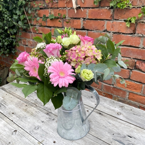 Pink Petal Jug