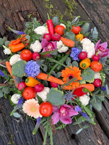 Vegetable Wreath